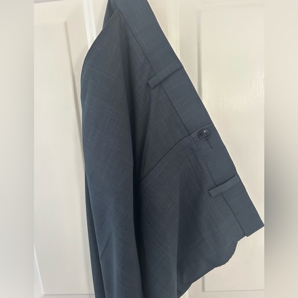 Savage Men’s Dark Blue Trousers Business Pants Size 36x32 - Picture 6 of 6